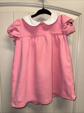 TBBC Pink Peter Pan Collar Baby Dress